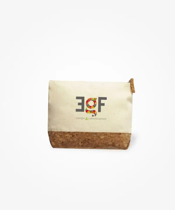 Beauty in cotone e sughero 21,5x16x5