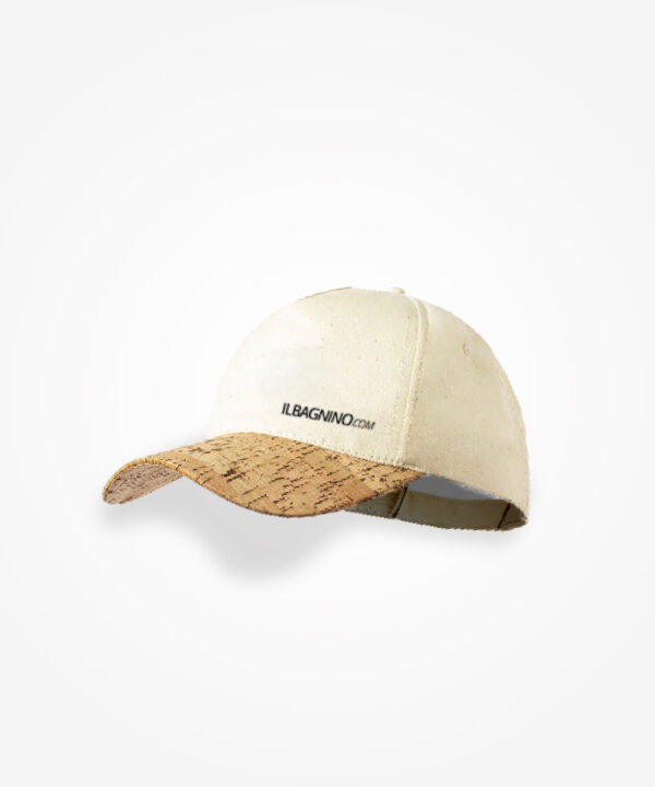 Cappello cotone bio tesa in sughero