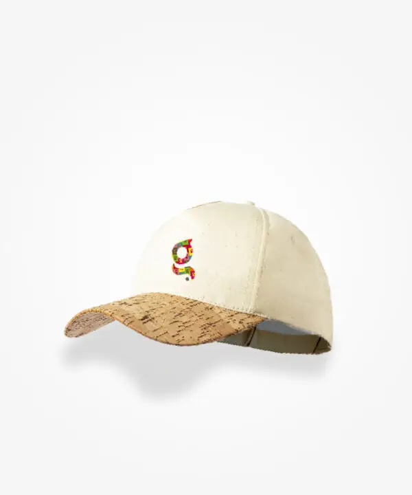 Cappello cotone bio tesa in sughero