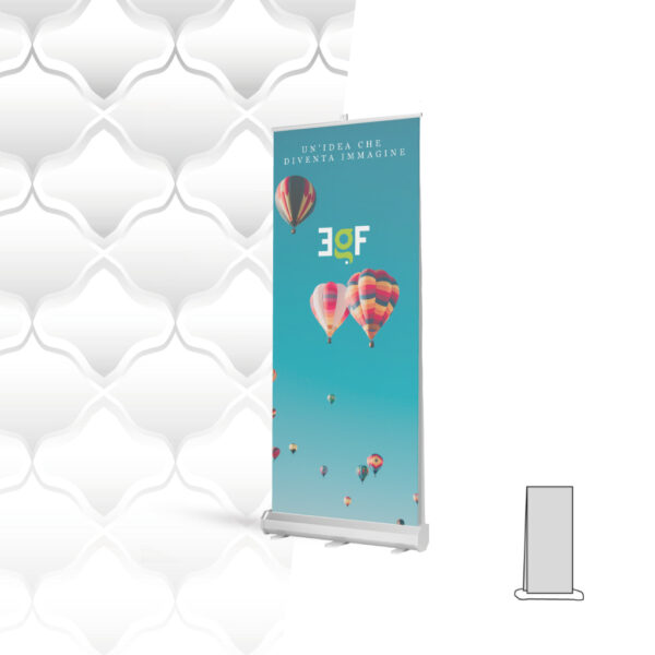 Roll up bifacciali da interno 85x200/100x200