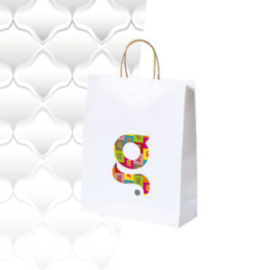 Shopper bianco 25x31x11 100gr.