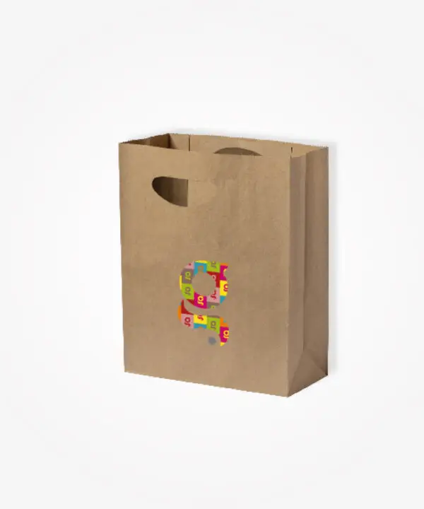 Shopper carta avana 22x27x11 80gr.