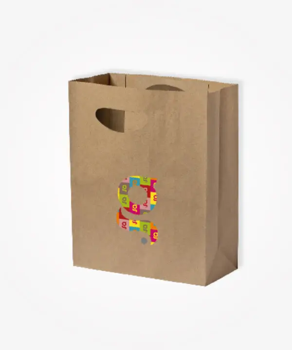 Shopper carta avana 26x36x12 80gr.