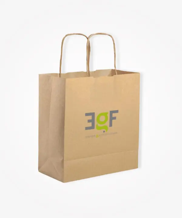 Shopper carta avana 18x21x8 80gr.