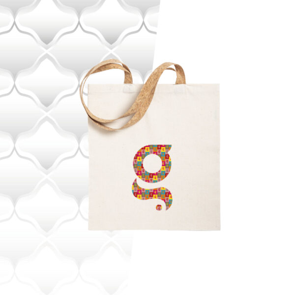 Shopper natural e sughero 37x41 180gr.