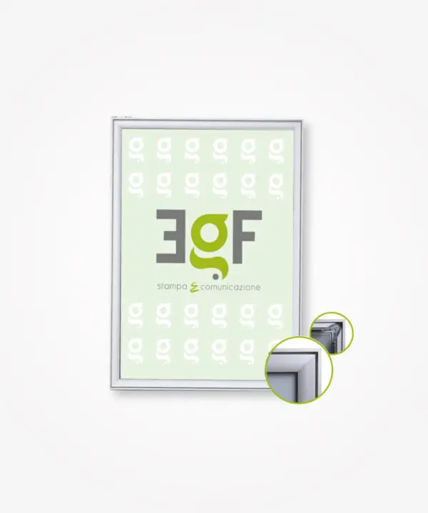 Cornici a scatto doppia cornice