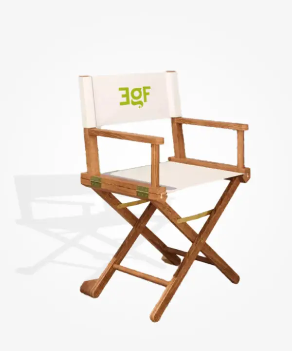 Seduta e schienale sedia regista